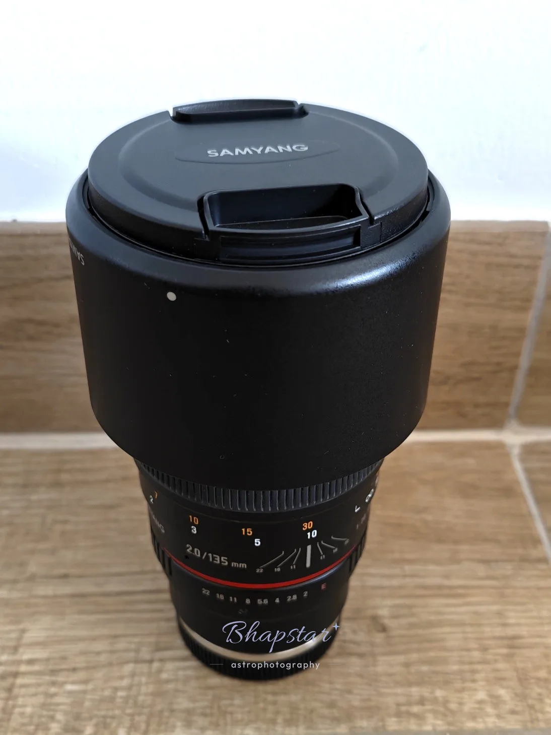 Samyang 135mm f/2 telephoto lens for widefield deep-sky astrophotography 1